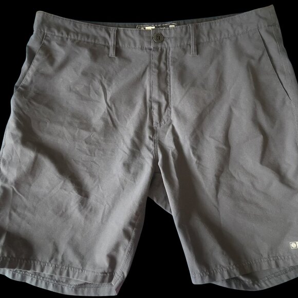 Salty Crew Men’s Hybrid Walk Shorts — Gray/Blue — Size 38 - Picture 1 of 3